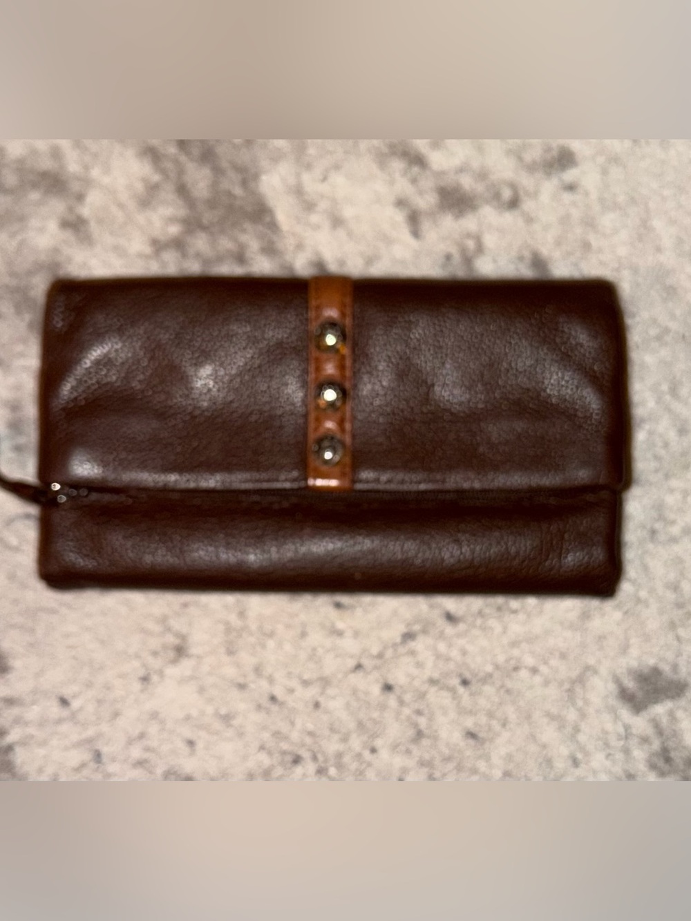 Brighton NOLITA Soft Leather Wallet Dark Brown
